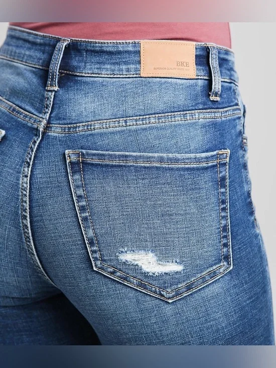 BKE Parker Super Flare High Rise Jean 27x 31 1/2 - Picture 4 of 13